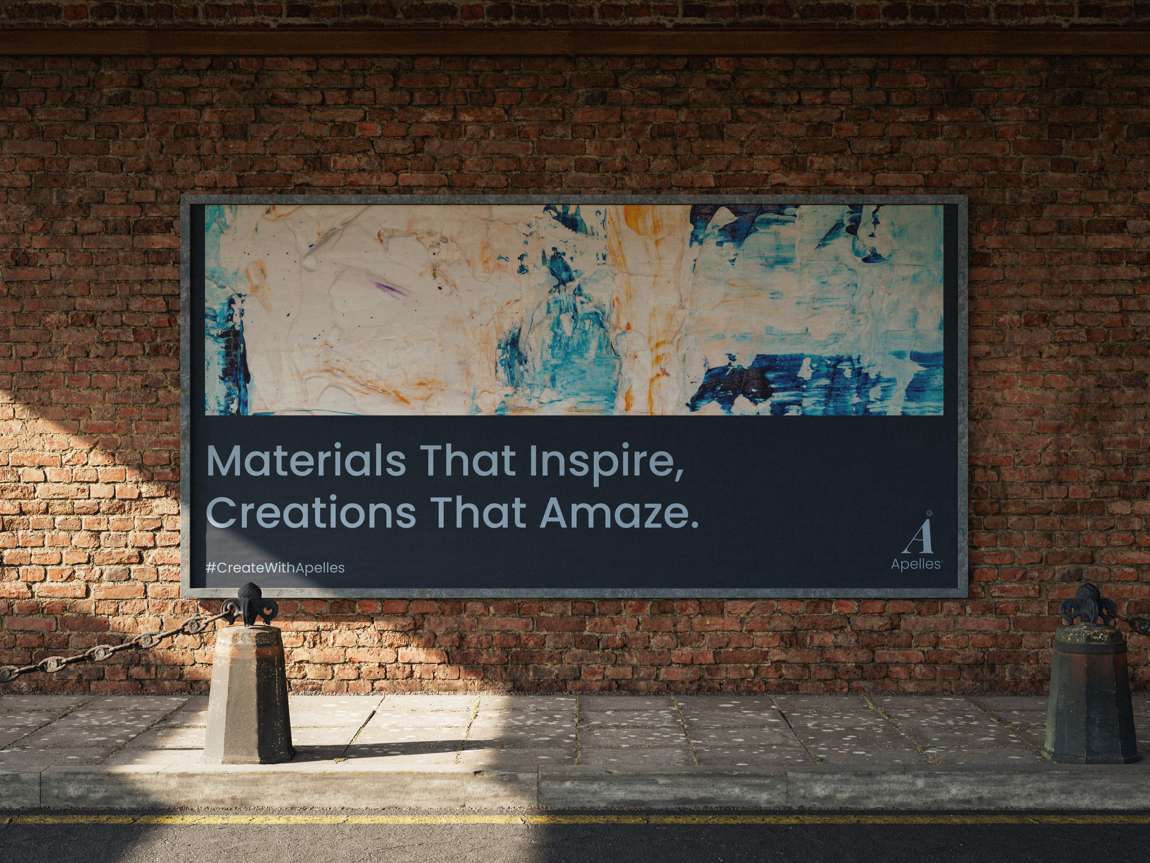 Apelles brand mockup